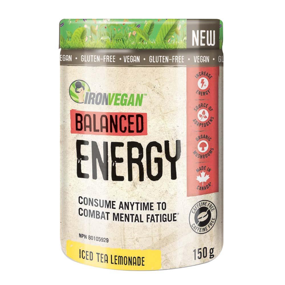 Image showing product of Iron Vegan Balanced Energy Iced Tea Lemonade 150g