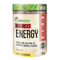 Image showing product of Iron Vegan Balanced Energy Iced Tea Lemonade 150g