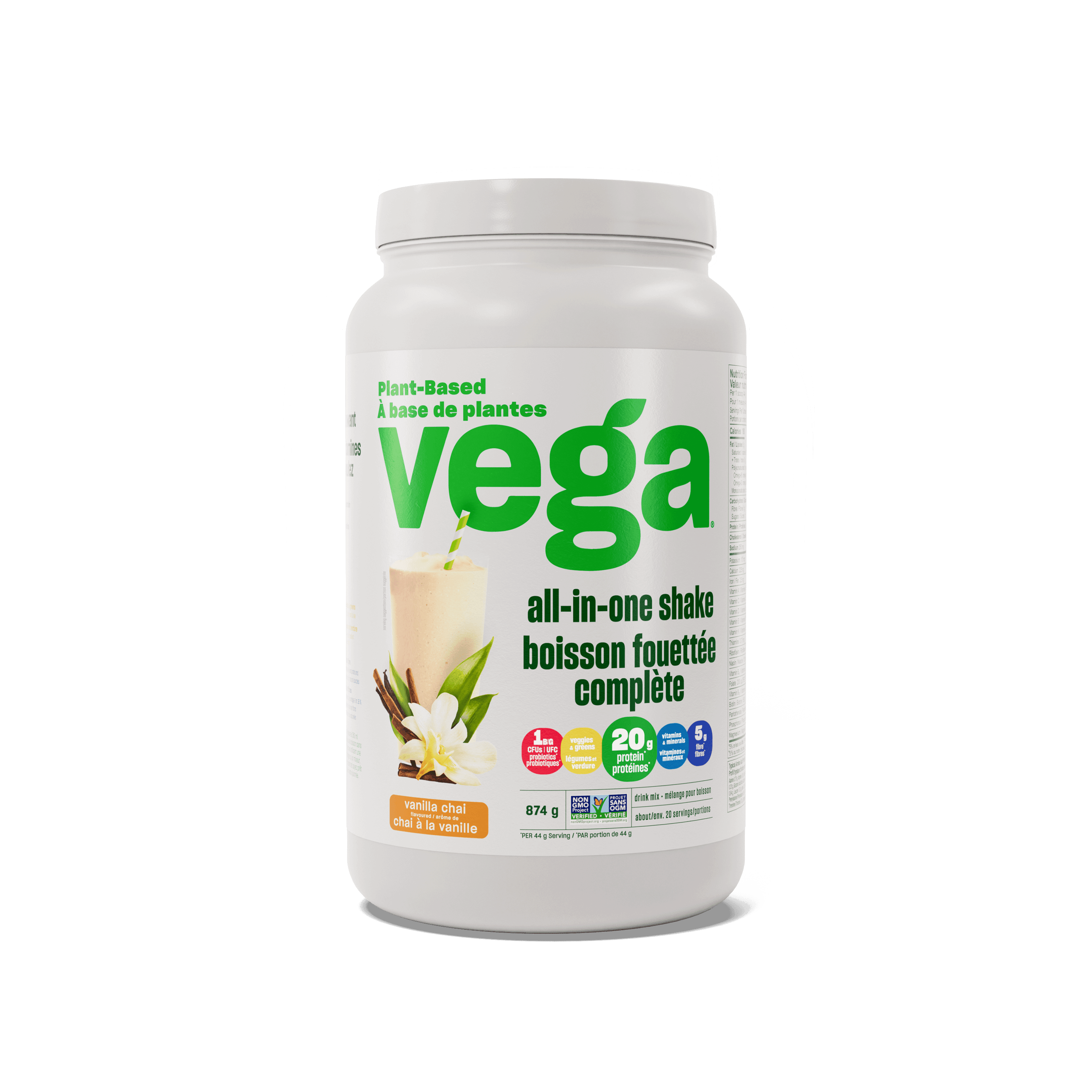 Vega One Protein Vanilla Chai, 874g Online