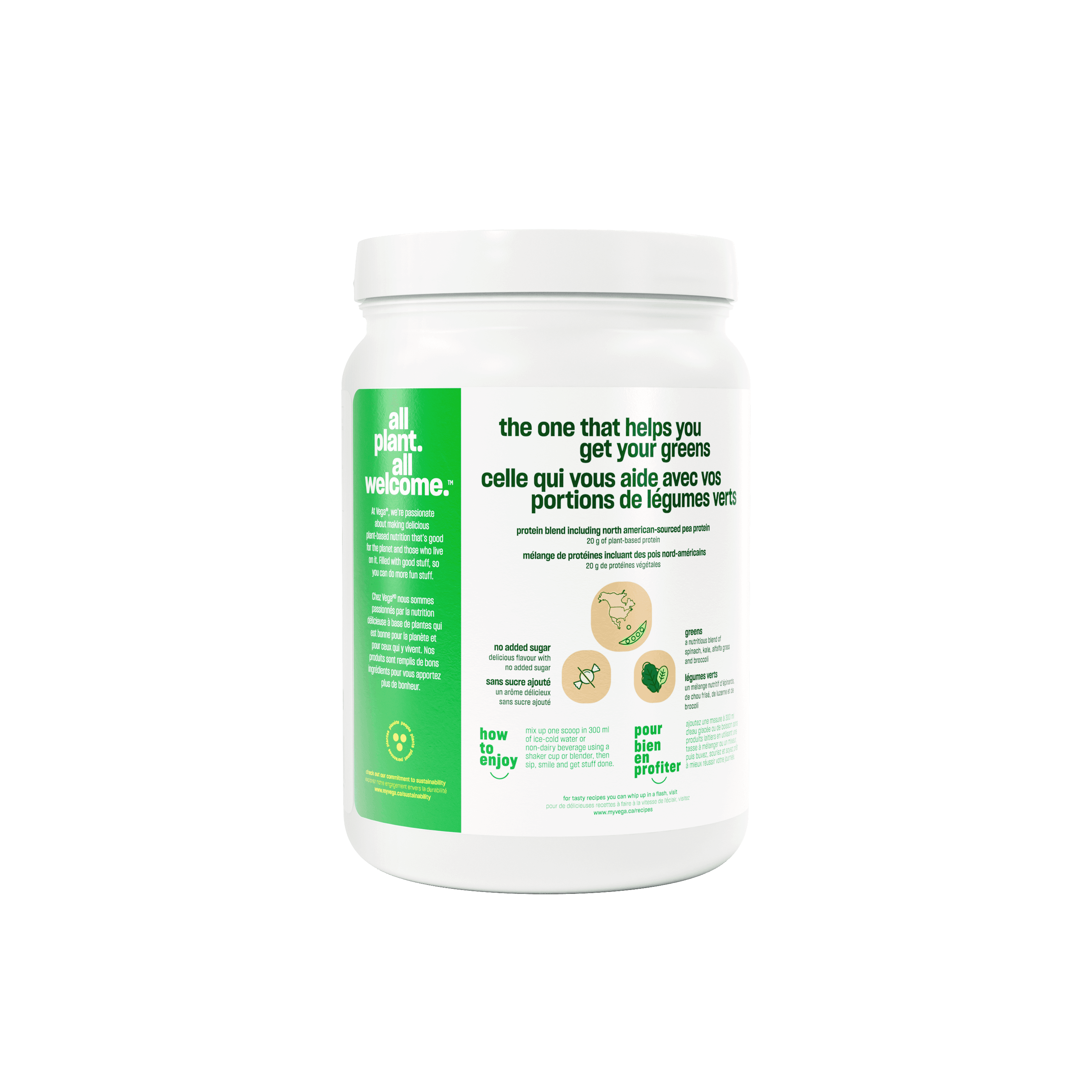 Vega Protein & Greens Coconut Almond 518g