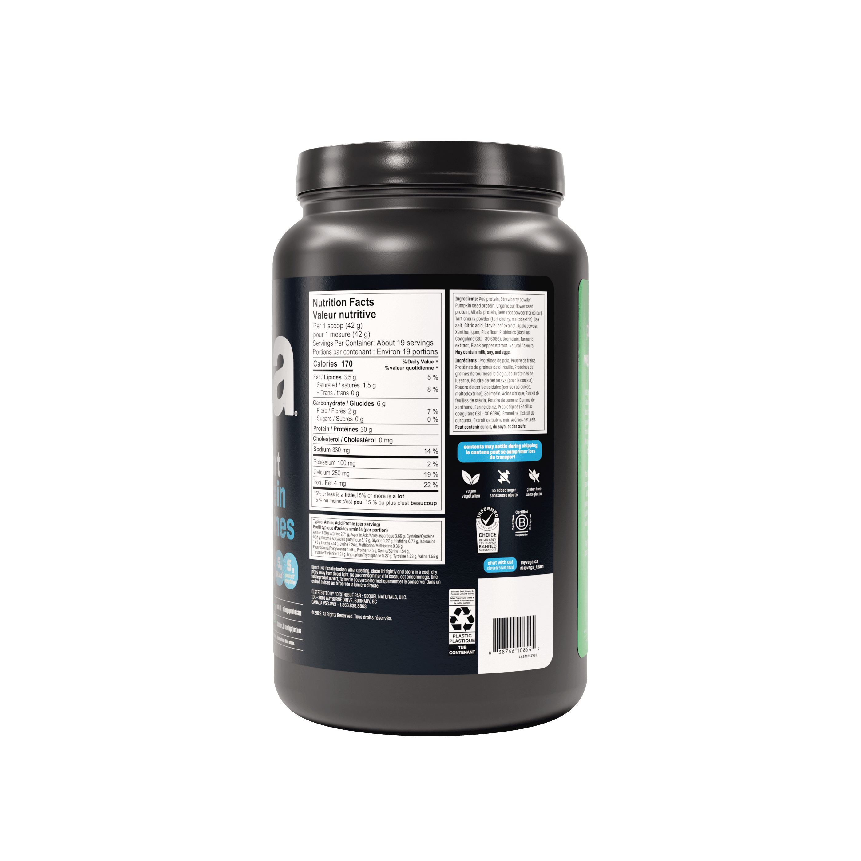 Vega Sport Protein Berry 801 g