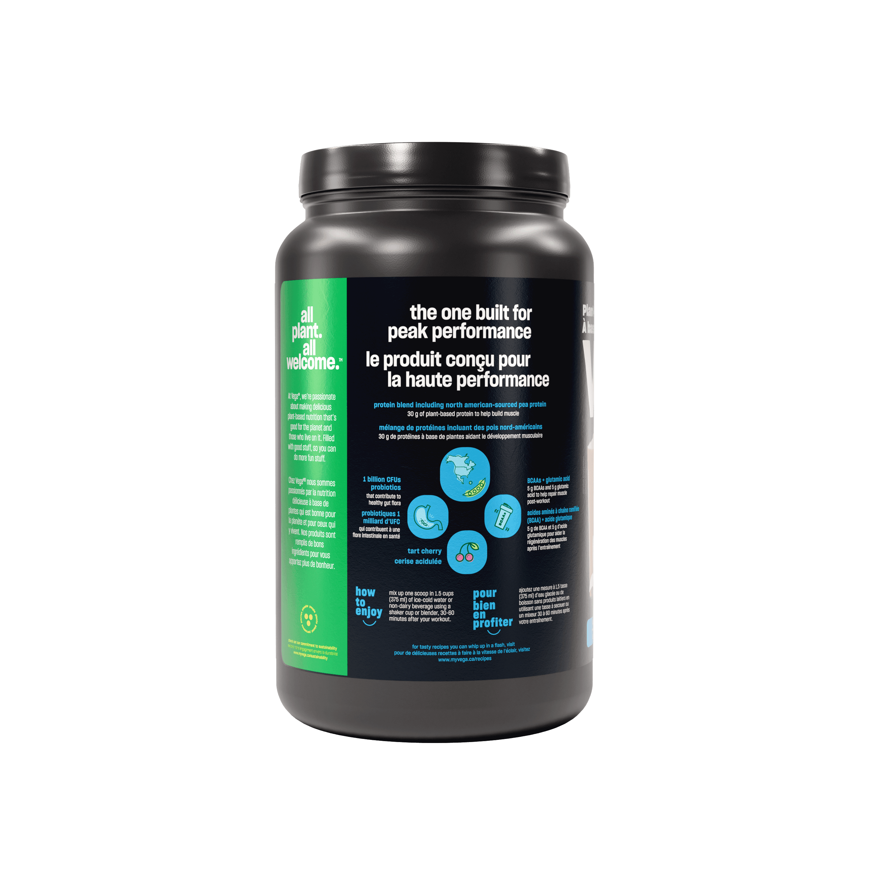 Vega plantbased Sport Protein Vanilla 828g