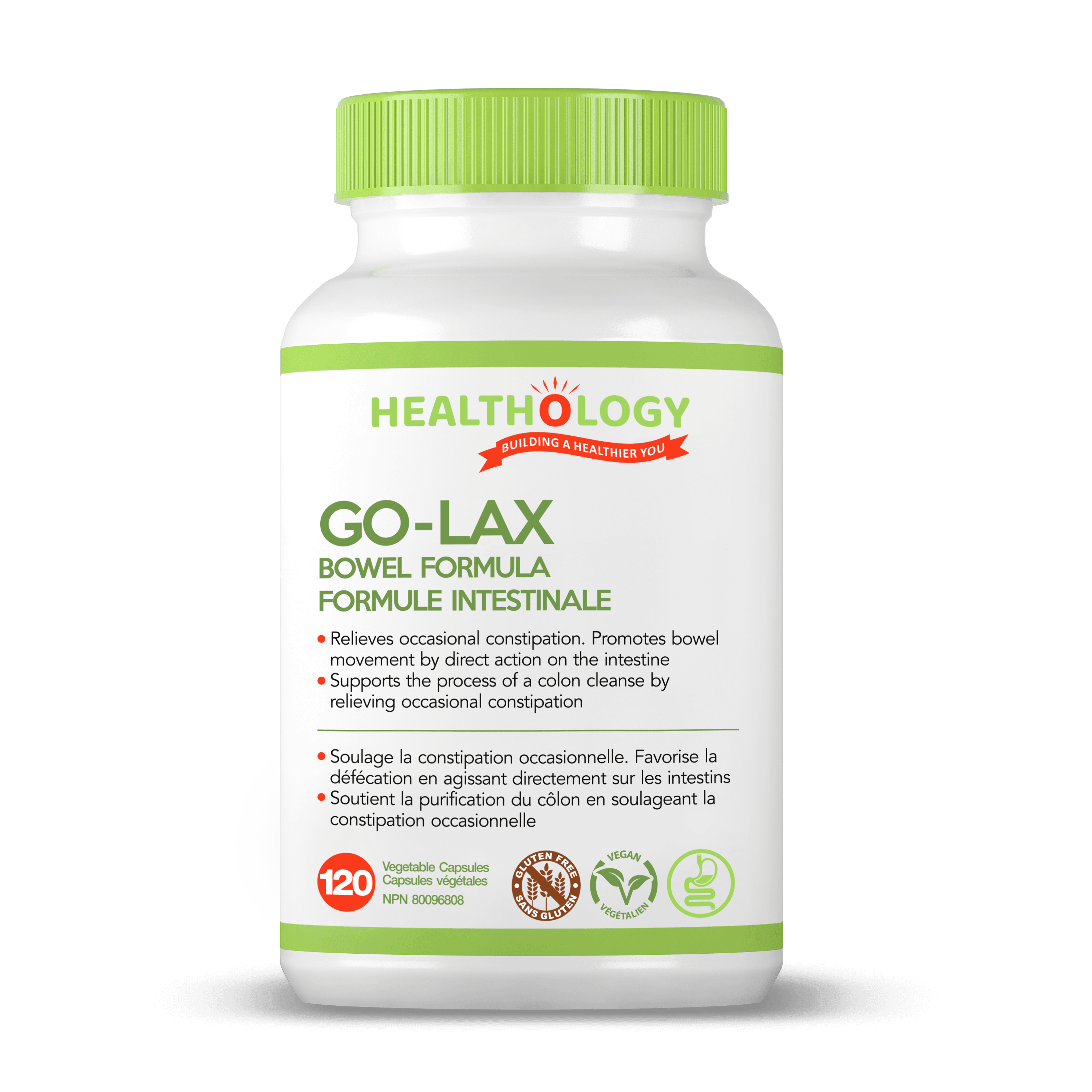 Healthology GO-Lax 120 capsules