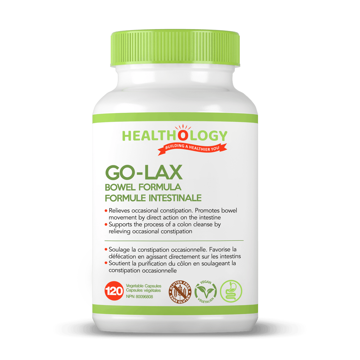 Healthology GO-Lax 120 capsules