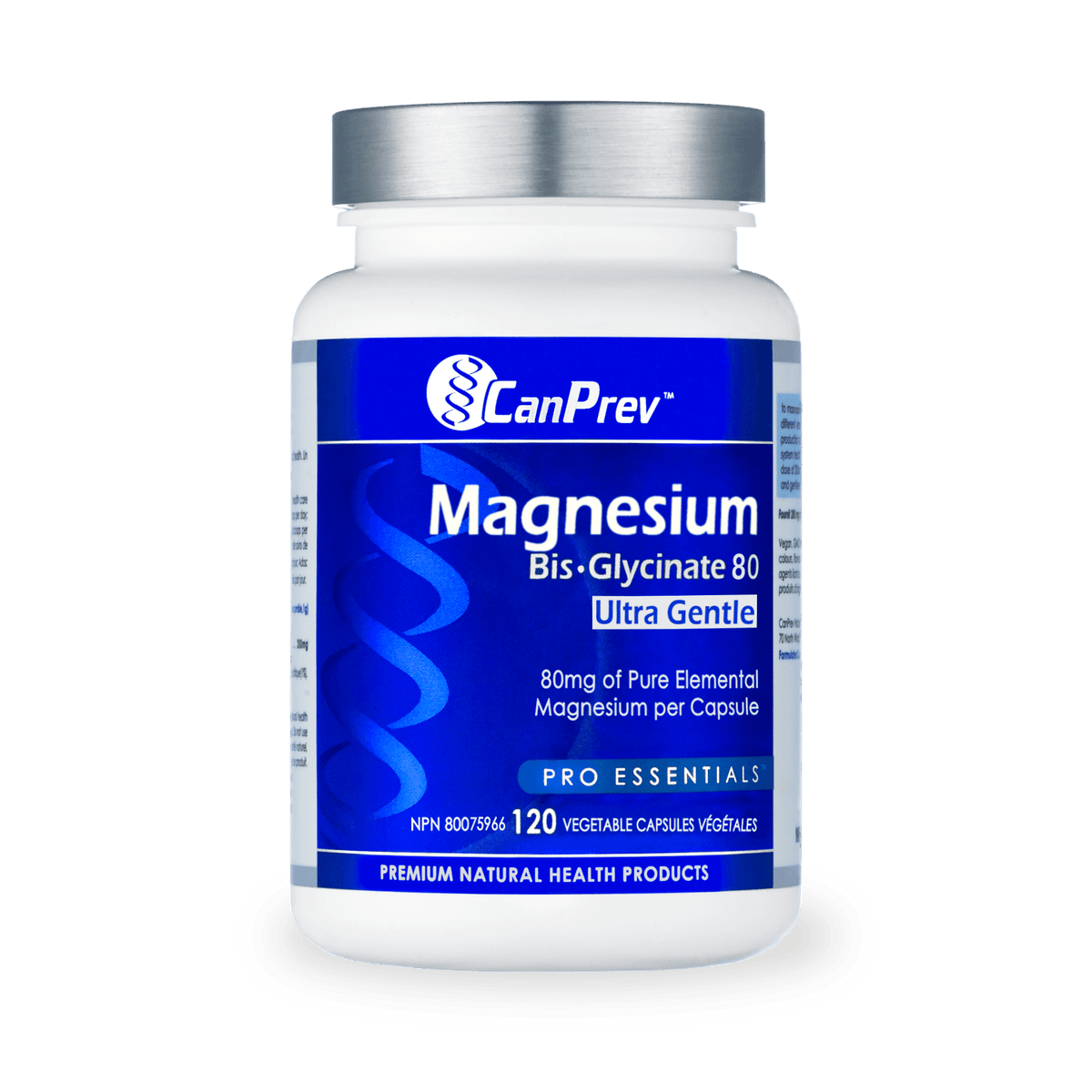 CanPrev Magnesium Bisglycinate 80mg 120c