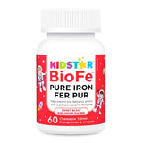 KidStar BioFe Pure Iron Chewable Sweet Blast 60t - Nature's Source Inc