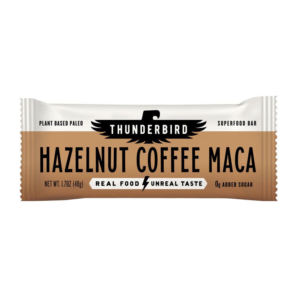 Thunderbird Bar Hazelnut Coffee Maca 48g