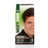 Henna Plus Men's Own Hair Colour Light Brown 80ml - Nature's Source Inc