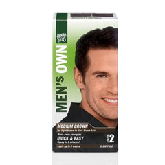 Henna Plus Men's Own Medium Brown - 80ml