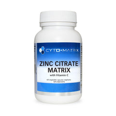 Cyto-Matrix Zinc Citrate Matrix 60 Veg-Caps