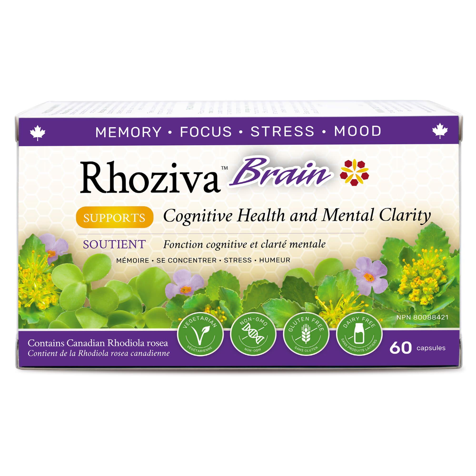 Rhoziva Brain 60 capsules - Nature's Source Inc