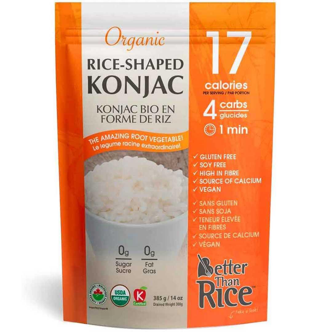 Better Than Rice Non - Drain Konjac Shaped Rice - 300g - Nature's Source Inc