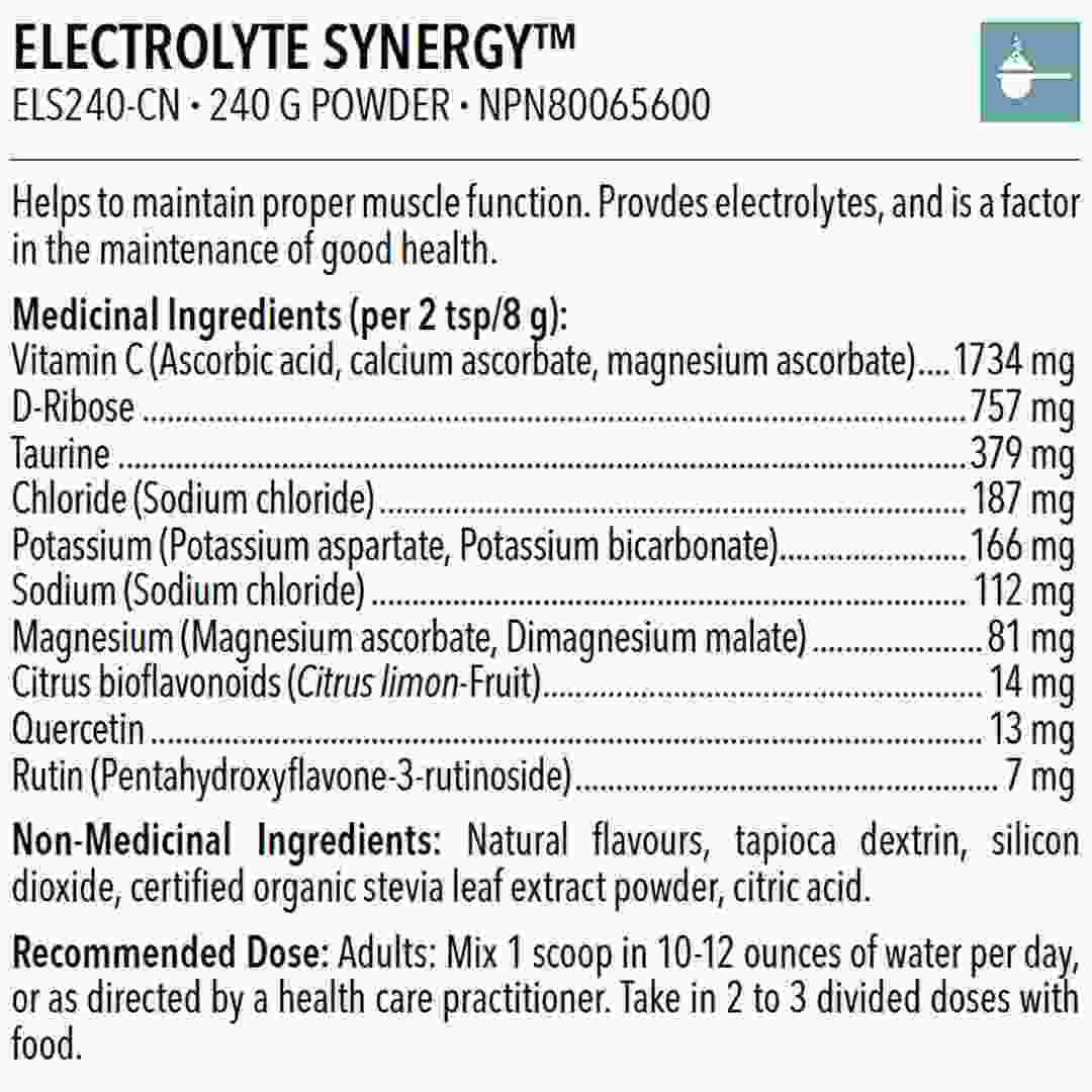 Shop for Designs for Health Electrolyte Synergy Powder, 240g Powder