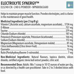 Shop for Designs for Health Electrolyte Synergy Powder, 240g Powder