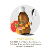 NutraSea+D Grapefruit Tangerine 200ml - Nature's Source Inc