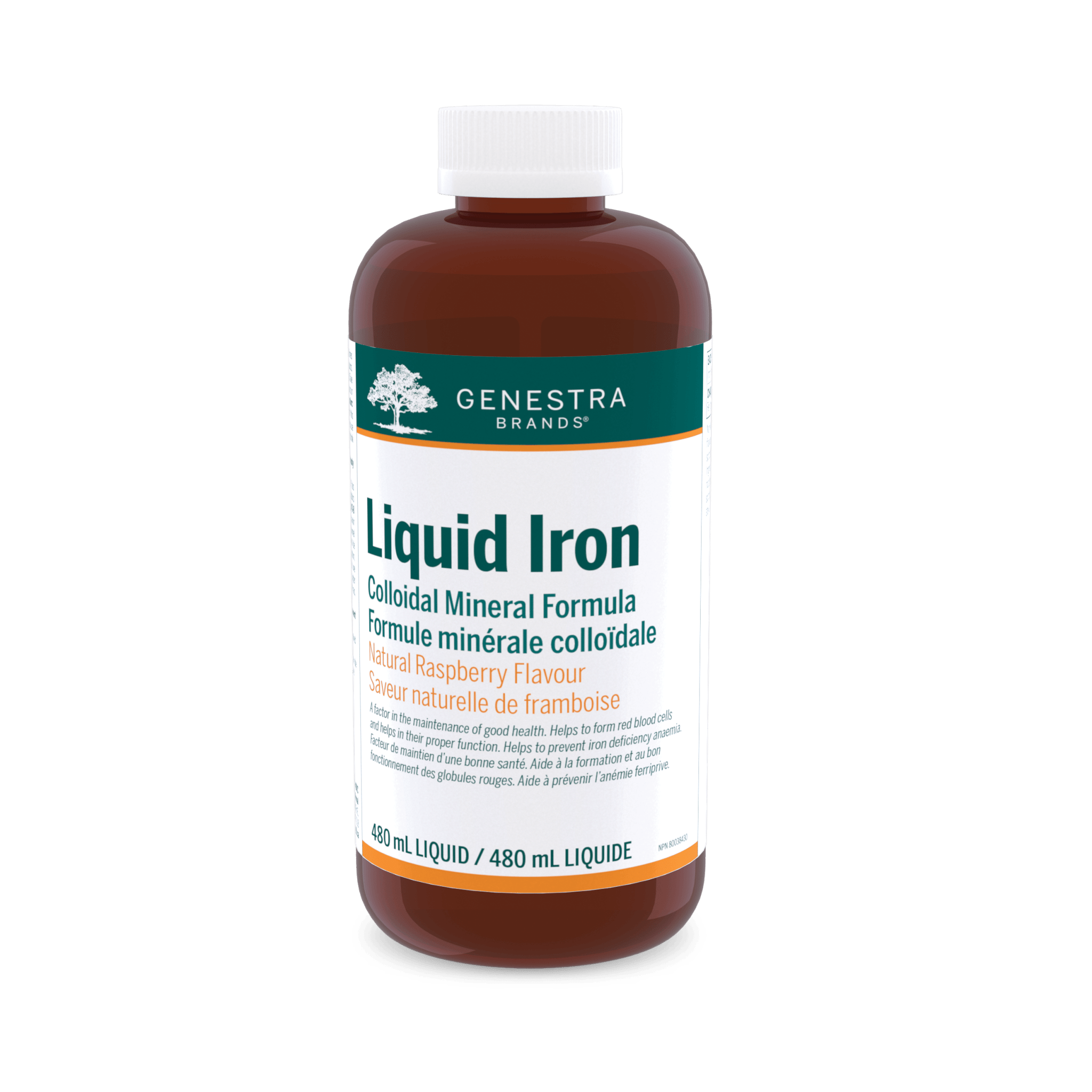 Genestra Brands Liquid Iron 480ml - Nature's Source Inc