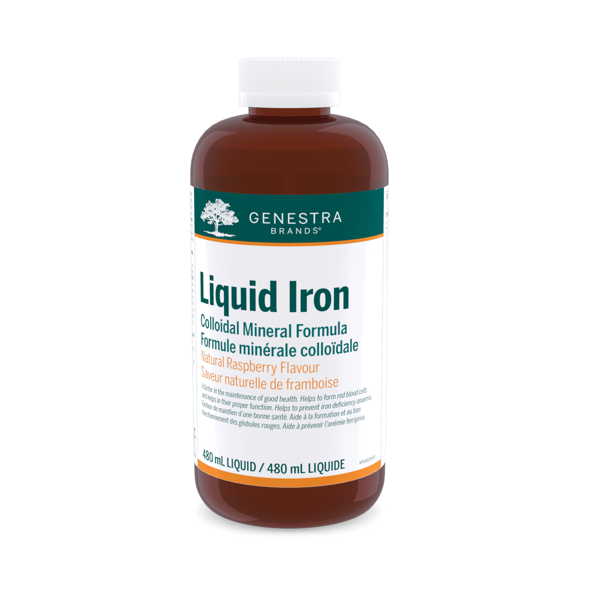 Genestra Brands Liquid Iron 480ml - Nature's Source Inc