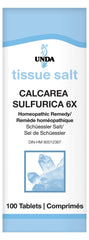 UNDA Calcarea Sulfurica 6X Salt 100t