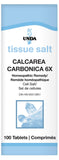 Unda Calcarea carbonica 6X Salt - 100 Tablets - Nature's Source Inc