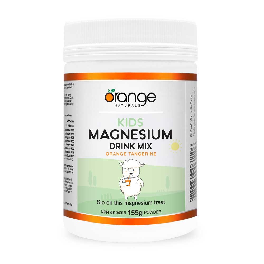 Orange Kids Magnesium Drink Mix Tangerine 155g