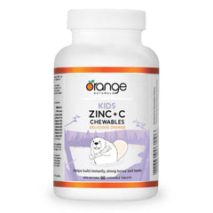 Orange Kids Zinc + C Chewables 90t