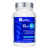 CanPrev Vitamin D3 & K2 60 Softgels - Nature's Source Inc