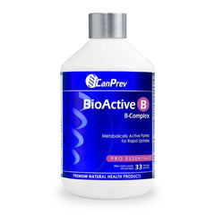 CanPrev BioActive B 500ml - Provides Energy Support And Immune Function, Supports Healthy Hair, Skin, And Nails, Boost Energy Levels, Optimize Body Energy Production