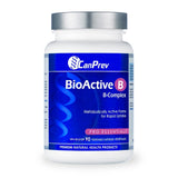 CanPrev BioActive B, 90 Vegan Capsules - B - Complex, Highly Absorbable Bioactives, Support Healthy Skin And Hair, Prevent Early Aging And Memory Loss, Boost Levels Of HDL (Good) Cholesterol, Aid Energy, Immune Function, Liver Health - Nature's Source Inc