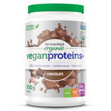Genuine health Vegan Proteins+ Chocolate 900g - Nature's Source Inc