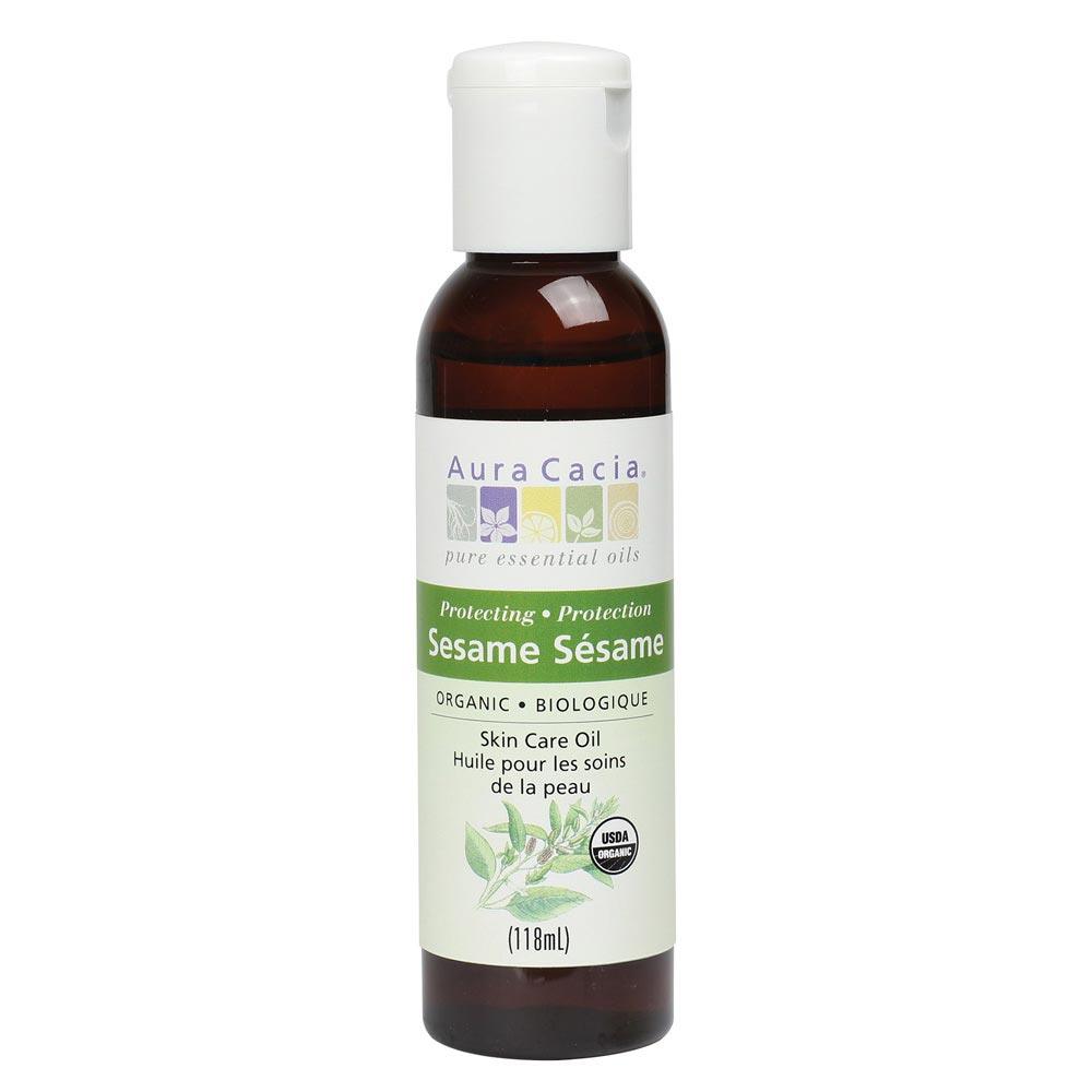 Aura Cacia Organic Sesame Oil 118 ml