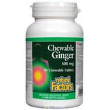 Natural Factors Chew Ginger 90c - Nature's Source Inc
