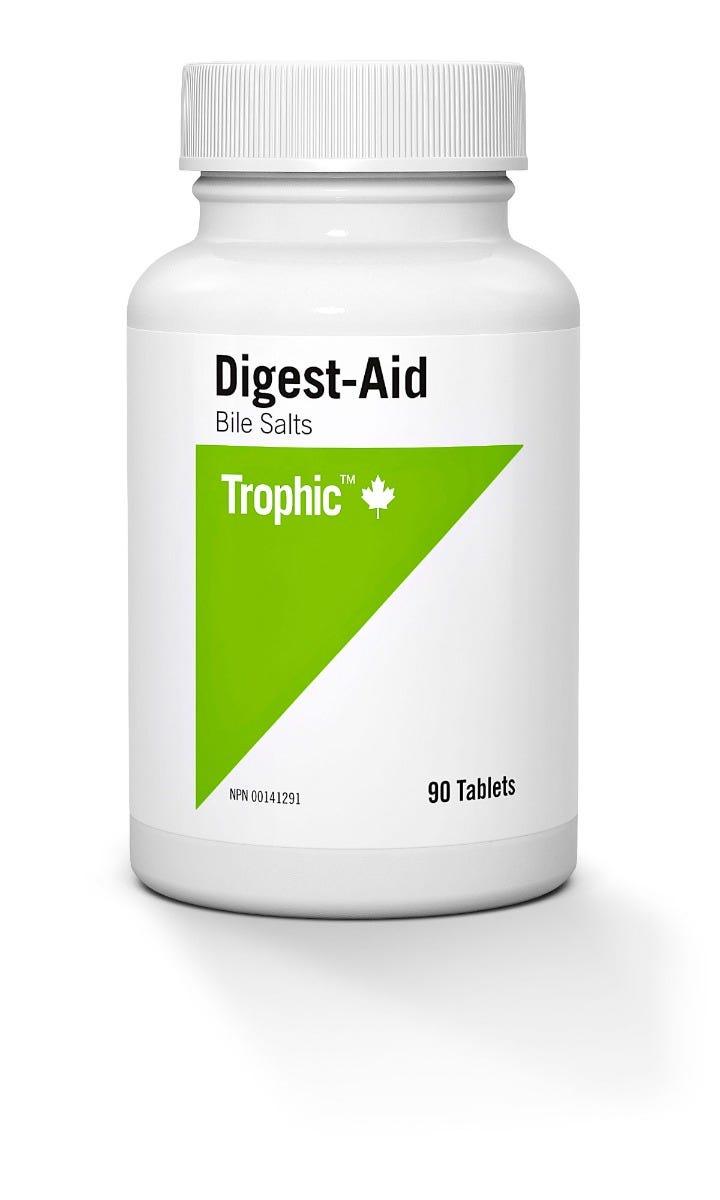 Trophic Digest Aid - Bile Salts - 90 Count