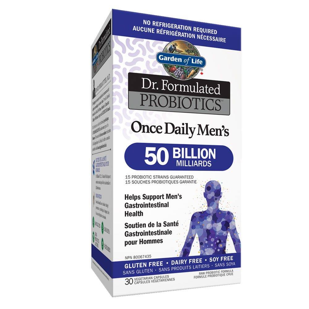 Garden of Life Dr. Formulated Probiotics for Men 30 Veg - Caps - Nature's Source Inc