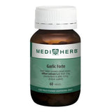 MediHerb Garlic Forte, 60 Tablets - Relieve the Symptoms of Upper Respiratory Tract Infections and Catarrhal Conditions, Maintain Cardiovascular Health in Adults - Nature's Source Inc