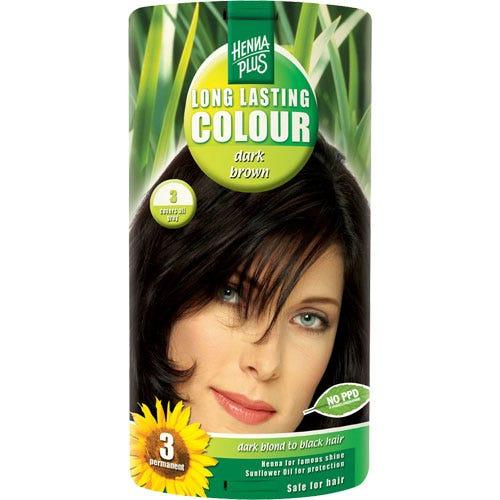 Henna Plus Dark Brown 3 100ml - Nature's Source Inc