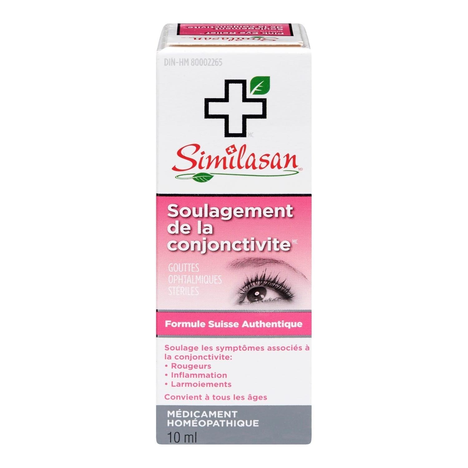 Image showing product of Similasan Pink Eye Relief 10ml