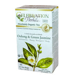 Celebration Herbals Organic Oolong Green Jasmine Tea 24 bags - Nature's Source Inc