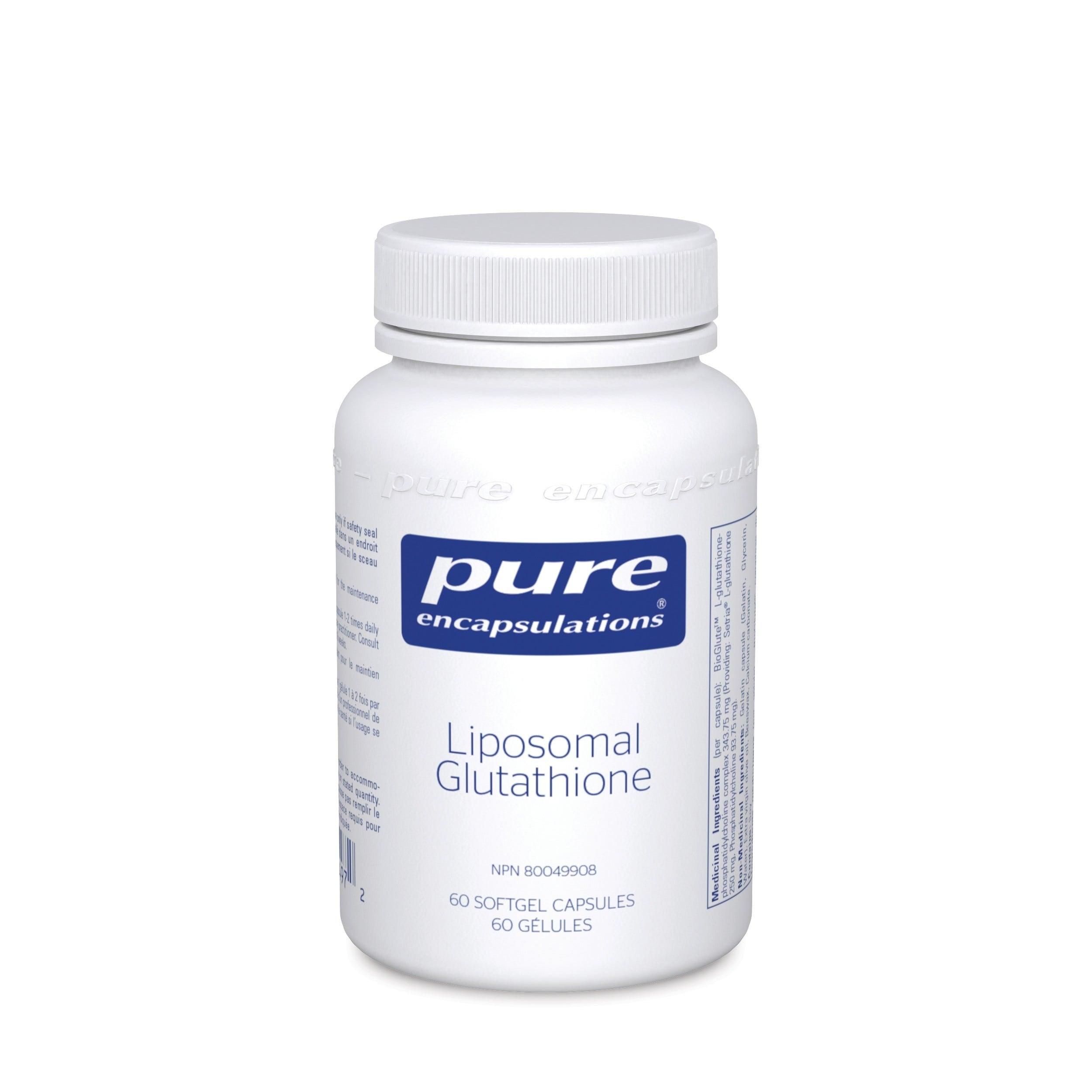 Image showing product of Pure Encapsulations Liposomal Glutathione 60C