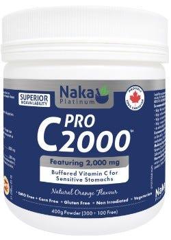 Naka Pro C2000 Vitamin C (Natural Orange), 300g Online