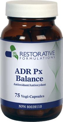 Restorative Formulations ADR Px Balance 75 Vegan Capsules - Antioxidant Supports Adrenal Function, Promote Physical Vitality and Mental Sharpness - Nature's Source Inc