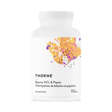 Thorne Betaine HCl - Pepsin 225c - Nature's Source Inc