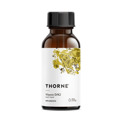 Thorne Vitamin D - K2 Liquid 30ml 1 fl oz